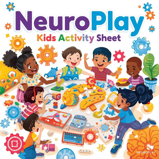 NeuroPlay Kids Activity PDF Worksheet| increase iQ Level|
